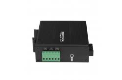 China 40KM Gigabit Ethernet Media Converter SC Fiber Singlmode Unmanaged Rugged Case CE FCC supplier