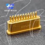 J30J SERIES Glass Sintered Gas Sealed Rectangular Electrical Connector , J30JM1-21ZKH2-Q1