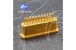 China J30J SERIES Glass Sintered Gas Sealed Rectangular Electrical Connector , J30JM1-21ZKH2-Q1 supplier