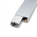 Mute Automatic Door Bottom Seals With Fully U Shape Silicone Strips