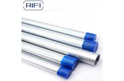 China BS4568 Standard GI Conduit Pipe Compatible With Various Fittings And Accessories supplier