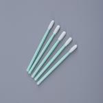 Lab Double Layer Polyester Swab , Clean Room Cotton Swabs Plastic Sticks for sale