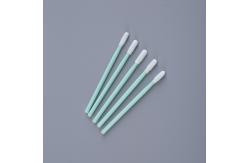 China Lab Double Layer Polyester Swab , Clean Room Cotton Swabs Plastic Sticks supplier