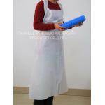White Disposable Plastic Aprons On A Roll , Waterproof Hygiene Surgical Apron for sale