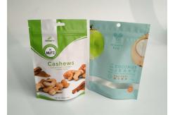 China Plastic Coconut Powder Snack Bag Packaging Customized Laminated Resealable With Zipper supplier