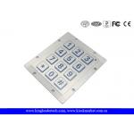 IP68 Hyper Ruggedized Piezo Keypad 3x4 Matrix For Rough Enviroments for sale