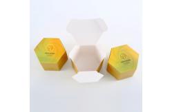 China Hexagon Holographic Paper Packaging Boxes Wholesale With Design Printing supplier