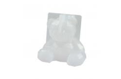 China Handmade Silicone Resin Mold Diy Epoxy 3D Bear Silicone Mold Reusable supplier
