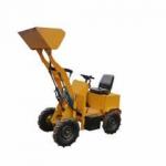 Electric Diesel Mini Front End Loader 1-3 Ton Load Carrying Capacity for sale