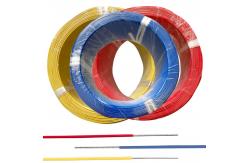 China PFA PTFE Insulation High Temperature Wire 250C Silver Plated supplier