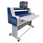KT Board Intelligent Slotting Trimming Machine Cut 5-7mm Thickness For Making Triangle Table Sign Cards for sale