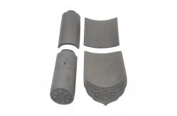 China Classical Tile For Chinese Architecture Building Old Clay Roof Tiles Eaves Tile supplier
