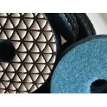High Gloss Shining Angle Grinder Polishing Pad Convenient Operation Without Water for sale