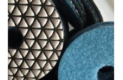 China High Gloss Shining Angle Grinder Polishing Pad Convenient Operation Without Water supplier