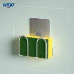 SS304 Body Wall Mounted Kitchen Rack 5kg Holding Kitchen Sponge Dispenser for sale