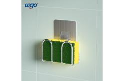 China Self Adhesive Mounted Bathroom Sponge Holder No Install Tools Needed supplier