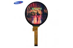 China ODM Small Round LCD Screen Witness Crystal Clear Imaging  For Wearable Devices supplier