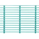 Square Aluminum Frame Architectural Metal Mesh Easy Mounting 13mm Warp Pitch
