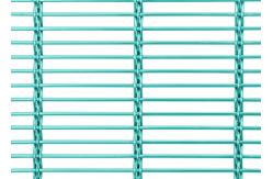 China Square Aluminum Frame Architectural Metal Mesh Easy Mounting 13mm Warp Pitch supplier