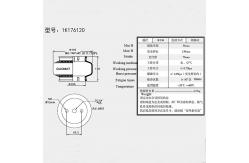 China 1K176120 Air Bag Replace Goodyear 1B7-544 1B7544 Single Convoluted Air Supsension Spring supplier