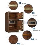 Dual Alarm Smart Electronic Digital Office Safe Box For Security H800mm