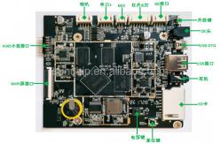 China Android 6.0 OS Embedded Mother Board Ethernet RJ45 GPIO EDP LVDS supplier