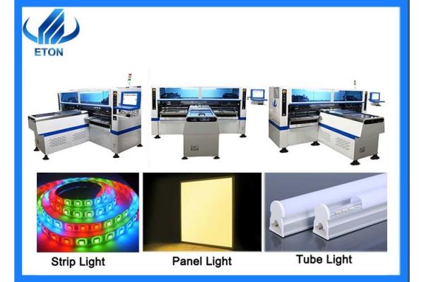 Strip Lamp 250000 cPH SMT Mounting Machine LED Chip Mounter