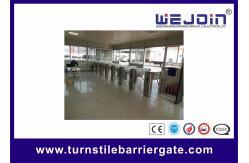 China Full Automatic Systems Access Control  Tripod Turnstile Gate With DC12V Pulse Signal supplier