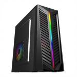 Micro MATX ARGB Computer Cabinet RGB LED PC Case 4 Full Slots for sale