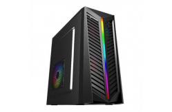 China Micro MATX ARGB Computer Cabinet RGB LED PC Case 4 Full Slots supplier