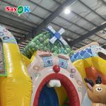Customizable Inflatable Jumping Castle Slide For Amusement Park for sale