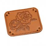 Promotional Custom Clothing Labels Laser Engraved Silk Screen Printed Advertising