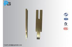 China IEC60112 Figure B1 Platinum Electrode 1 Pair / 99.9% Purity With Brass Extension supplier