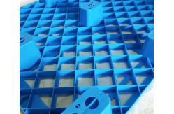 China Hdpe Nesting Warehouse Storage Shelves Blue Plastic Pallets Logistic Standard supplier