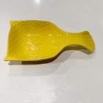 Owl Shape Solid Color Glazed Ceramic Rest Spoon Holder for sale