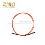 LSZH Jacket G652D Fiber Optic Patch Cord SMA To SMA Connector for sale