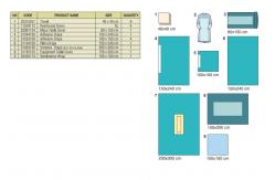 China SMS PP PE Vertebra Orthopedic Drape With Level 3 Gown Green Blue supplier