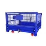 3000KG Warehouse Storage Shelves Lockable Storage Roll Wire Storage Cages
