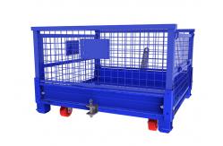 China 3000KG Warehouse Storage Shelves Lockable Storage Roll Wire Storage Cages supplier