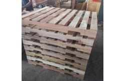 China Automatic Double Head Pallet Notcher Machine For Stringer Pallet supplier