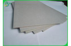 China Wood Pulp Grey Board Paper 300gsm - 2600gsm With Different Thickness / Size supplier