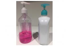 China Screwing Caps 250ml  Gel Hand Sanitizer Bottle Filling Machine supplier