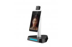 China Access Control Face Recognition Body Temperature Measurement System Hands Disinfection supplier