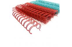 China 5/8 - 1-3/4 Double Loop Binding Wire For Notebook supplier