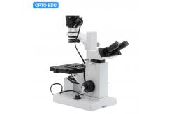 China Opto Edu A14.0301 Inverted Optical Microscope Binocular 400x Abbe Condenser 12V 50W supplier