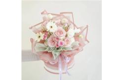 China 56*56cm Flower Wrapping Paper for Qixi Festival Pure Paper and Waterproof supplier