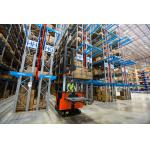 Industrial Metal Narrow Pallet Racking 1500mm Wide Aisle Racking for sale
