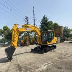 Energy Saving Mini Wheeled Excavator Low Noise Mini Excavator Machine for sale