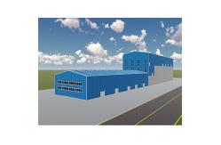 China Customized High Rise Steel Structure Building Industrial Multi Storey Steel Building supplier