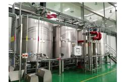 China Double Circuits 500L Fruit Juice CIP Cleaning Tanks supplier